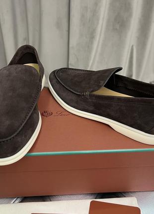 Мужские лоферы loro piana summer walk (42 размер)
