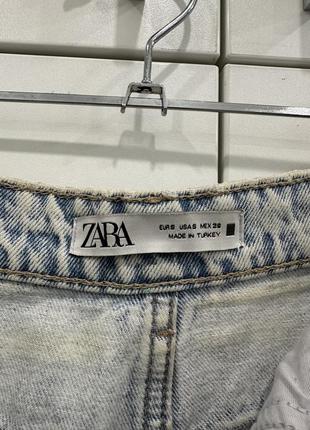 Zara юбка миди деним, джинсовая2 фото
