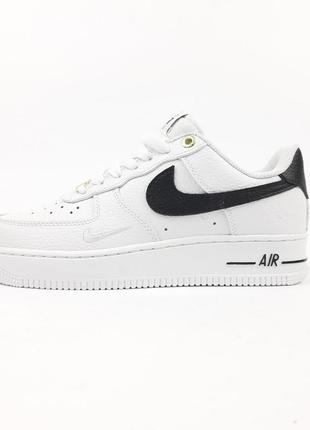 Nike air force 1 af-1 '82 білі з чорним