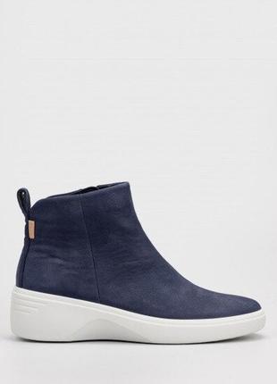 Ботинки ecco soft 7 wedge. оригинал. р 39