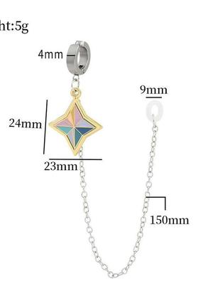 Сережки каффы примогемы из геншин импакт / genshin impact