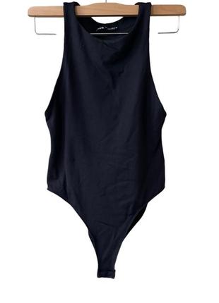 Zara черный боди