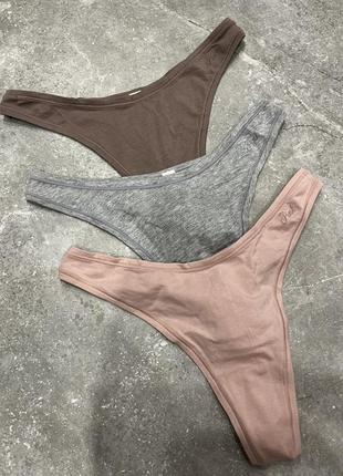 Набір трусиків victoria’s secret труси вікторія сікрет