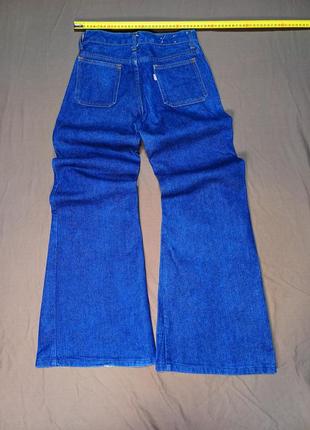 Талия 70 см редкие vintage 70s levi's 30426 3 26 джинсы клеш синие made in  джонс
