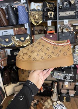 Женские угги в стиле louis vuitton, женские ботинки зимние в стиле эхо