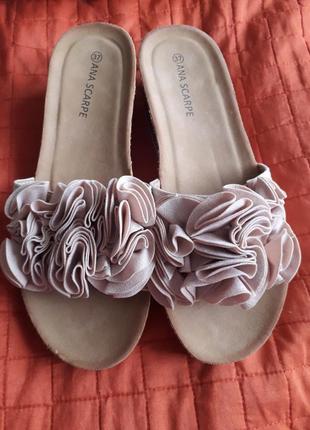 Шлепанцы anna scarpe