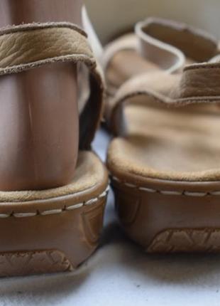 Шкіряні босоніжки сандалі сандалі на низькому ходу rieker antistress р. 43 28 см2 фото