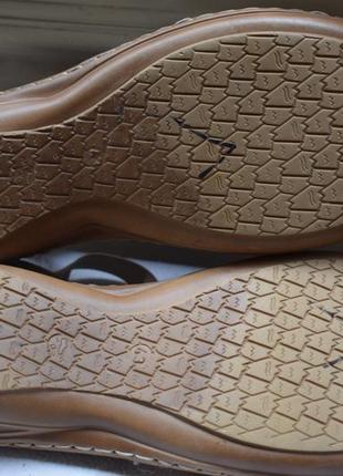 Шкіряні босоніжки сандалі сандалі на низькому ходу rieker antistress р. 43 28 см7 фото