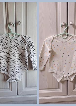 Боди с длинным рукавом на девочку