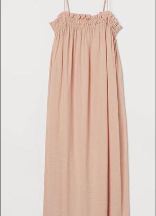 Натуральный хлопковый сарафан h&m, p. m/38-40