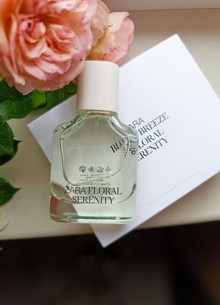 Духи zara floral serenity 30ml eau de parfum без коробки из набора парфюма zara floral serenity по типу applejuice zara go fruity
