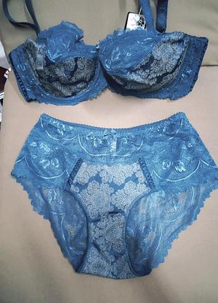 Набір - бюстгальтер  і трусики,85,90,95,100е/l,xxl, xxxl, xxxxl