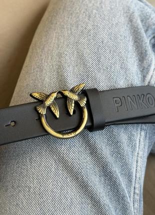 Ремень pinko кожаный/ пасок pinko/ пояс pinko