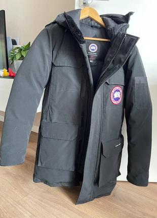 Чоловічий оригінальний пуховик canada goose
