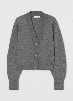 Кофта кардиган свитер джемпер h&m шерсть