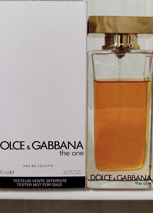 dolce Boots & gabbana the one eau de toilette для жiнок, тестер.