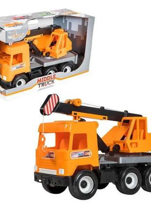 Кран  игрушечный "middle truck city" 39313 "tigres"