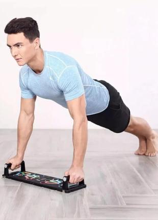 Платформа для віджимань push up rack board, дошка для віджимань push up board4 фото