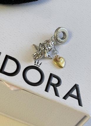 Pandora серебряный шарм s925 ale на браслет пандора pandora ангел