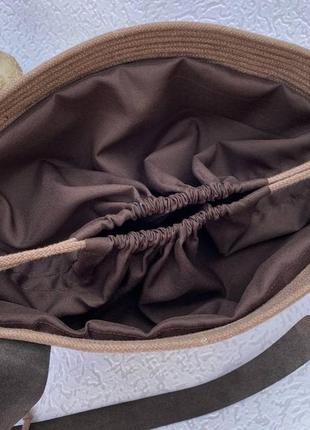 Сумка из хлопкового шнура