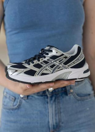 Брендові жіночі кросівки asics gel-1130 silver blue white * pinapd
