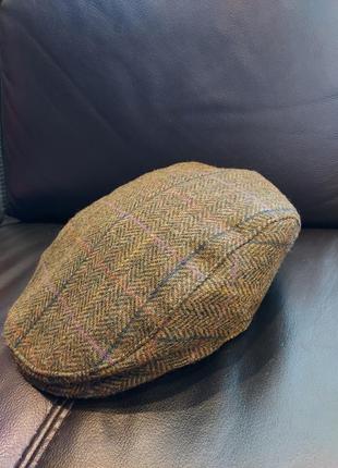 Кепка твідова (вовняна)  moon england (harris tweed)