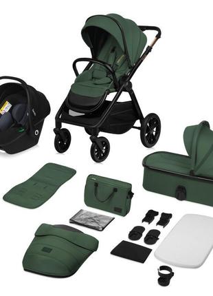 Универсальная коляска 3 в 1 lionelo layla 3in1 green forest