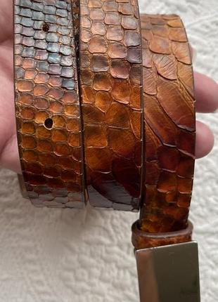 Claudia may, ремінь, пасок, шкіра пітона 100%