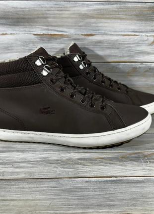 Lacoste straightset mens white sale