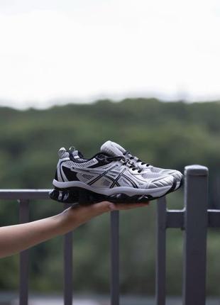 Брендовые женские кроссовки asics gel-quantum black silver * pinapd