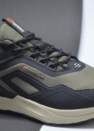 Підліткові та жіночі демісезонні кросівки сітка кавові з чорним baas 184825