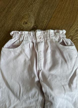 Детские джинсы зара на резинке