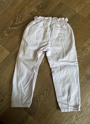 Детские джинсы зара на резинке
