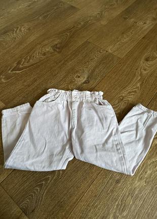 Детские джинсы зара на резинке