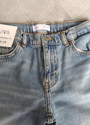 Джинси zara (унісекс) на зріст 164
