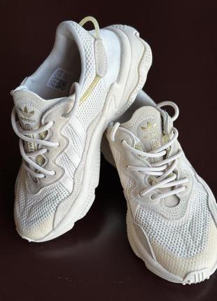 Кросівки adidas originals ozweego бежові3 фото