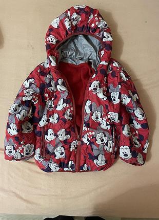 Куртка детская микки маус