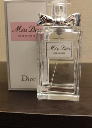 Туалетна вода miss dior rose n'roses