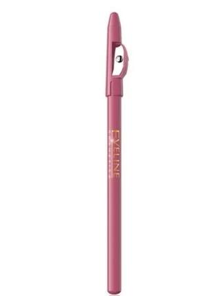 Карандаш для губ eveline cosmetics max intense colour тон 12 pink, 4 г