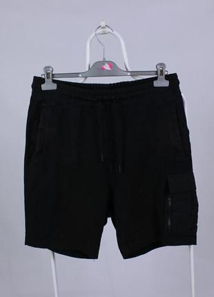 Nike tech fleece shorts шорты мужские теч м л черные