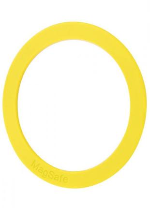 Кільце silicone magnetic ring yellow
