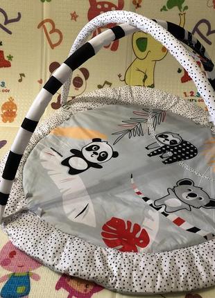 Килимок розвиваючий canpol babies babiesboo з дзеркальцем (68/092)