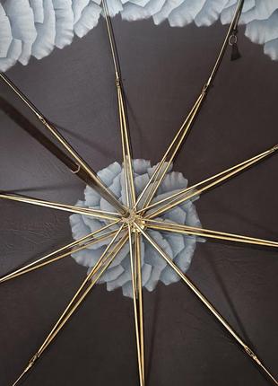 Складной зонт противоштормовой диаметр 87 см