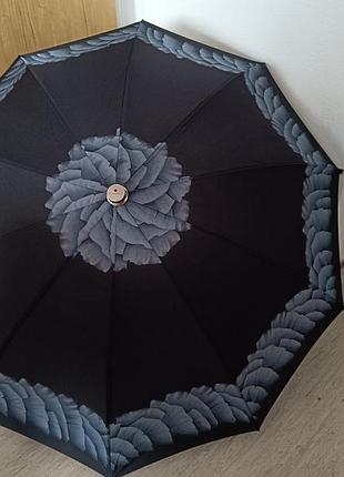 Складной зонт противоштормовой диаметр 87 см
