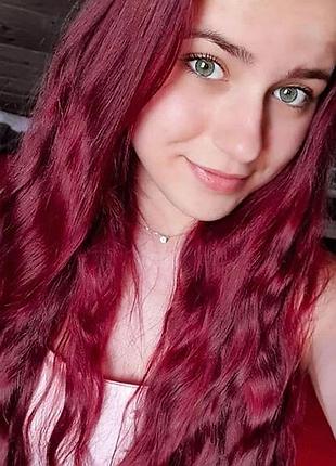 Бордова фарба прямої дії rubine від la riche directions (веганська, не тестується на тваринах)
