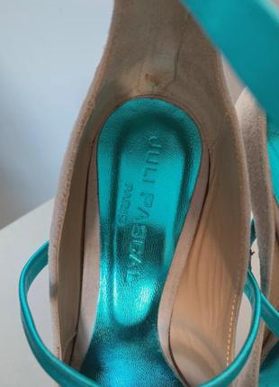 Мешти шкіряні на шпильці juli pascal туфлі5 фото