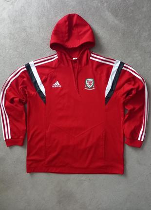 Брендовая спортивная кофта худи adidas.