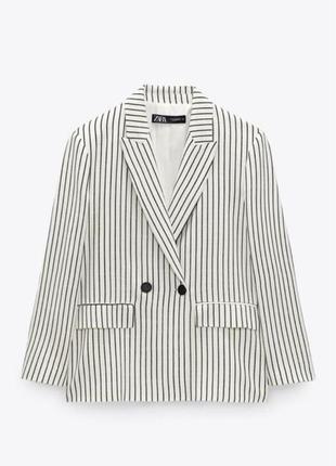 Двобортний піджак zara зара