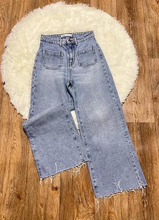 Вкорочені джинси від zara