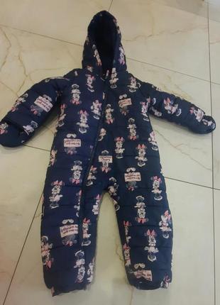 Комбінезон євро-зима і сапожечки зимові на 2 роки.